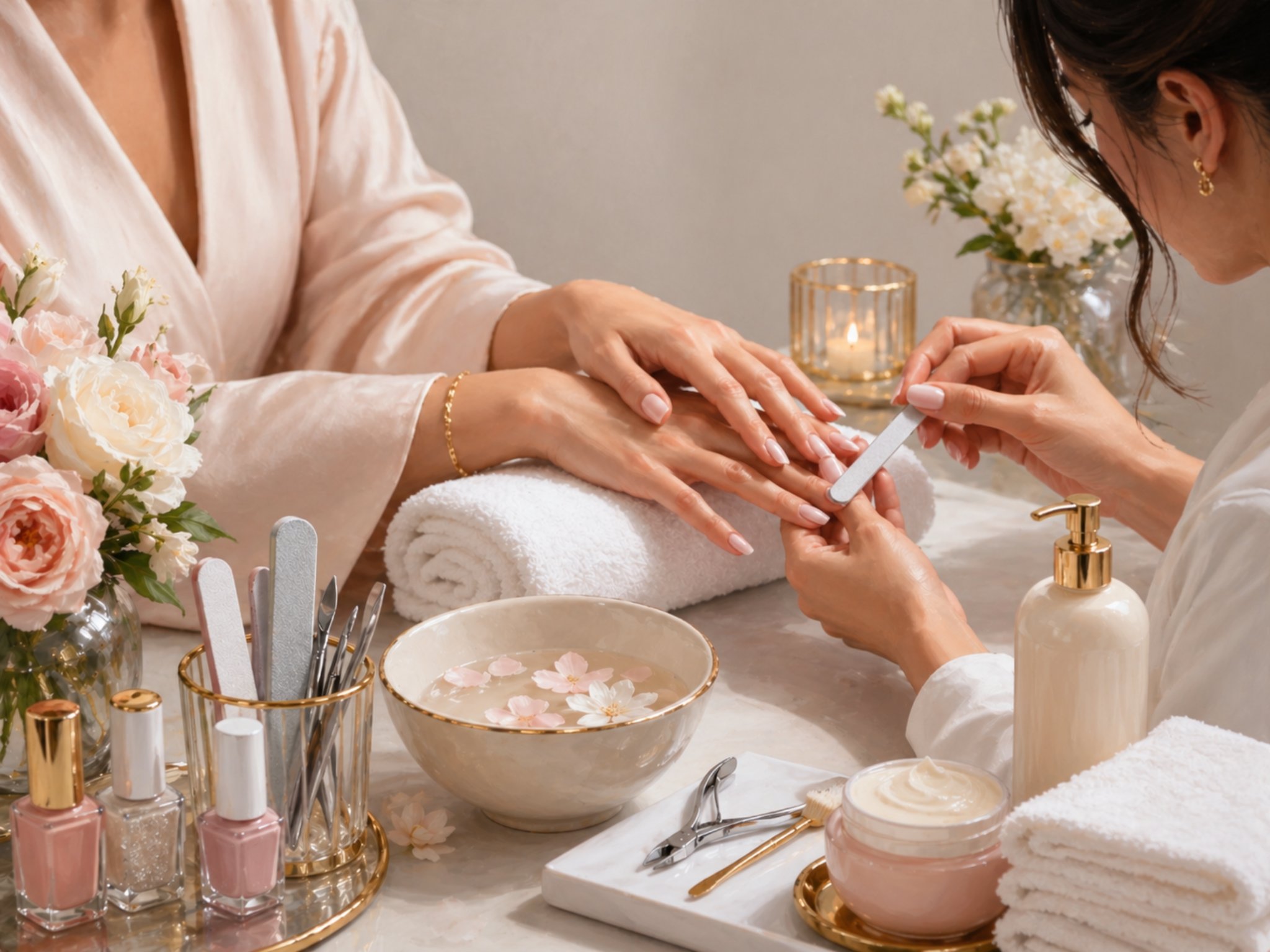Manicure service